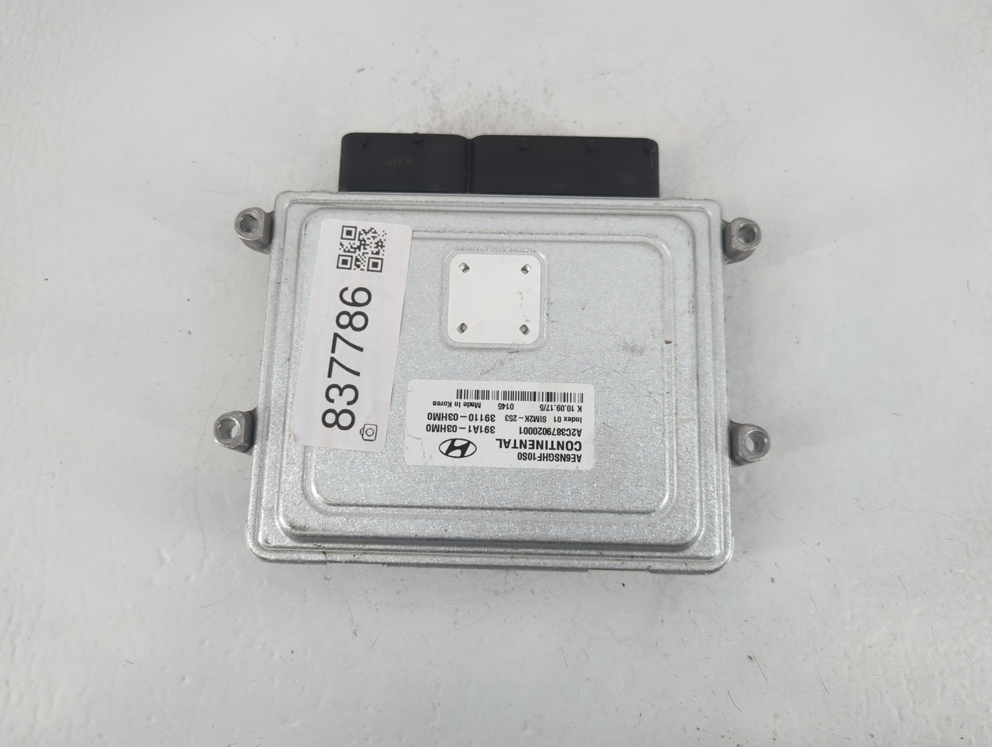 2017-2020 Hyundai Ioniq PCM Engine Control Computer ECU ECM PCU OEM P/N:39110-03HM0 391A1-03HM0 Fits Fits 2017 2018 2019 202