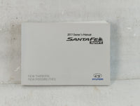 2017 Hyundai Santa Fe Owners Manual Book Guide P/N:H2W0-EU68F OEM Used Auto Parts - Oemusedautoparts1.com