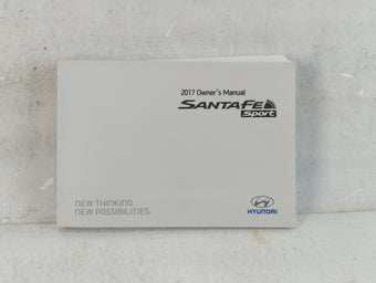 compare product 2017 Hyundai Santa Fe Owners Manual Book Guide P/N:H2W0-EU68F OEM Used Auto Parts
