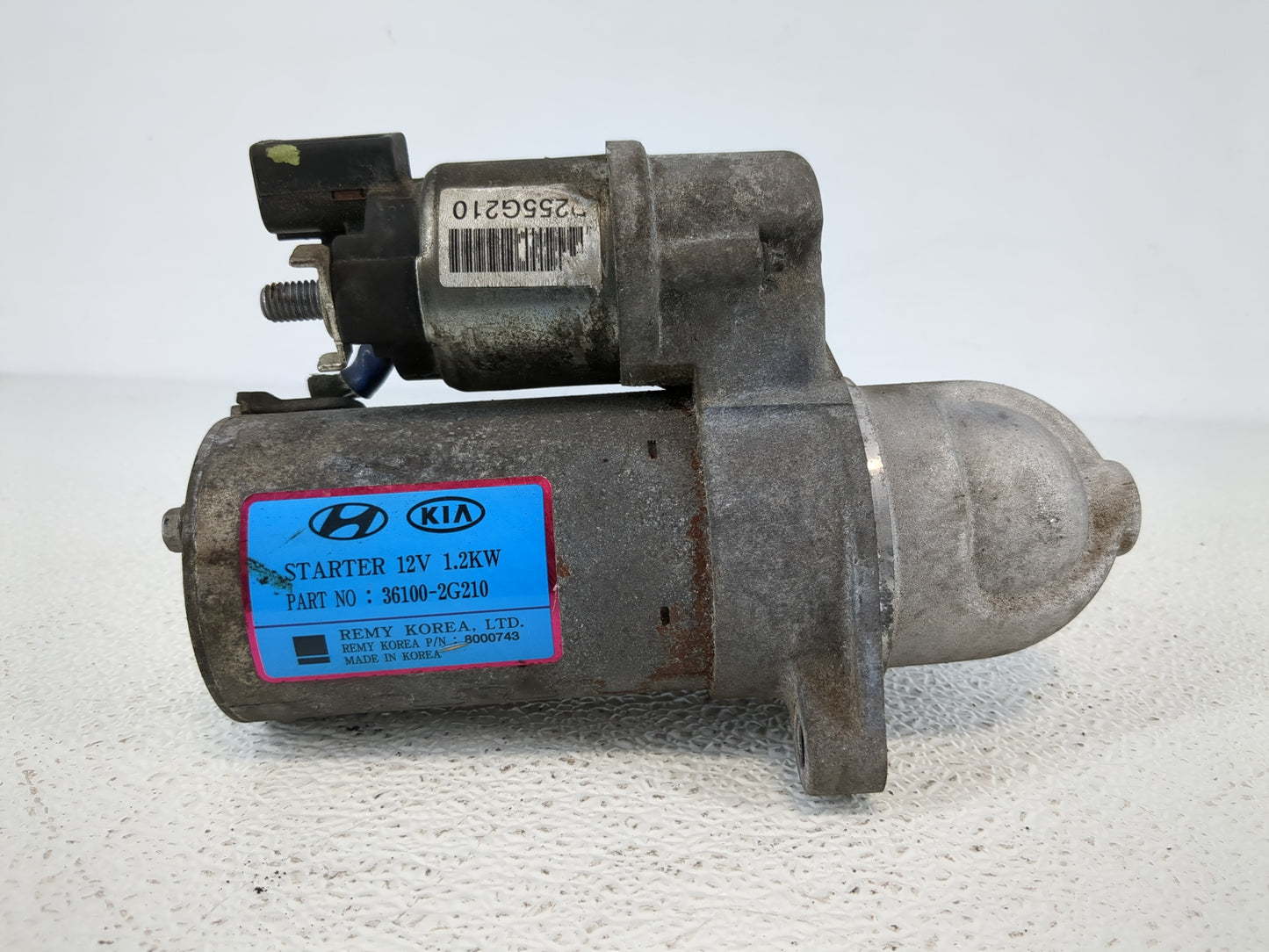 2017-2018 Hyundai Santa Fe Car Starter Motor Solenoid OEM P/N:36100-2G210 Fits Fits 2015 2016 2017 2018 2019 2020 OEM Used A