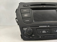 2017-2018 Hyundai Santa Fe Radio AM FM Cd Player Receiver Replacement P/N:96180-4Z6004X 96160-4Z004X Fits Fits 2017 2018 OEM