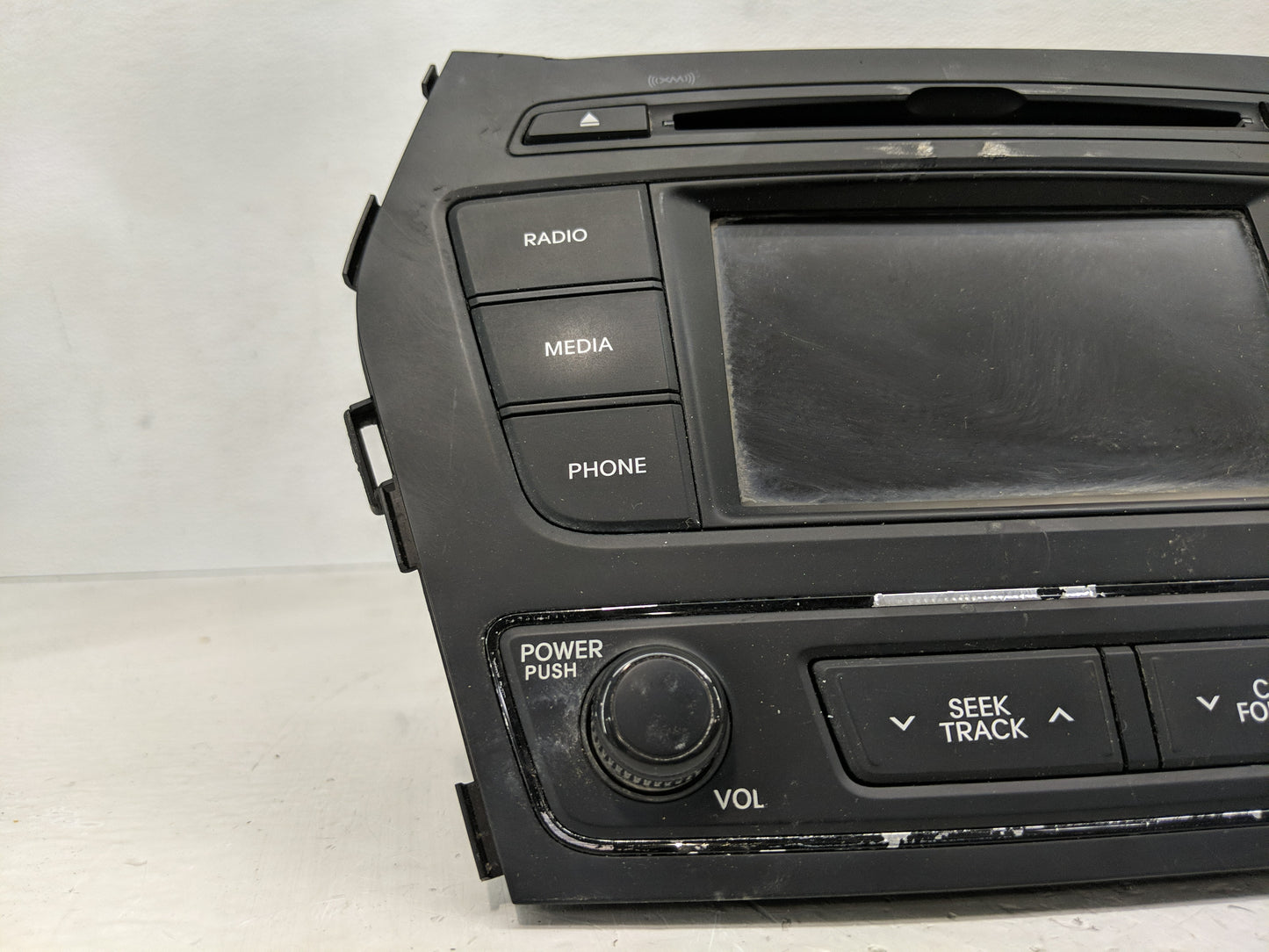 2017-2018 Hyundai Santa Fe Radio AM FM Cd Player Receiver Replacement P/N:96180-4Z6004X 96160-4Z004X Fits Fits 2017 2018 OEM
