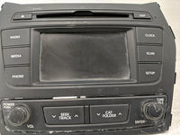 2017-2018 Hyundai Santa Fe Radio AM FM Cd Player Receiver Replacement P/N:96180-4Z6004X 96160-4Z004X Fits Fits 2017 2018 OEM