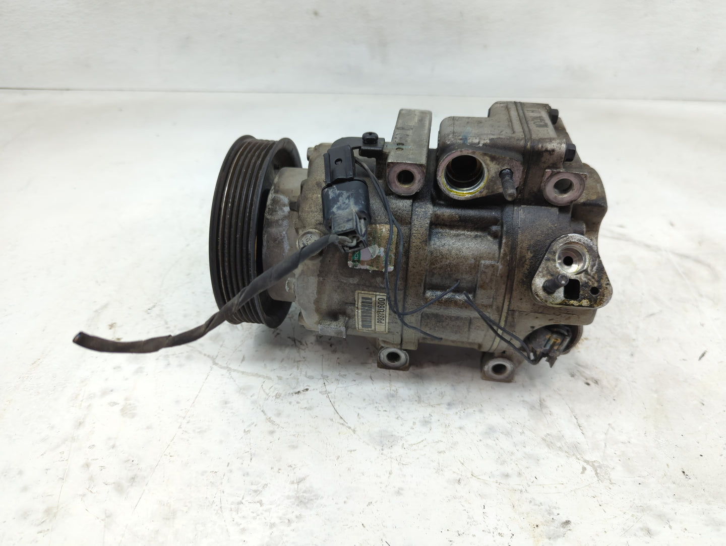 2015-2018 Hyundai Santa Fe Air Conditioning A/c Ac Compressor Oem - Oemusedautoparts1.com