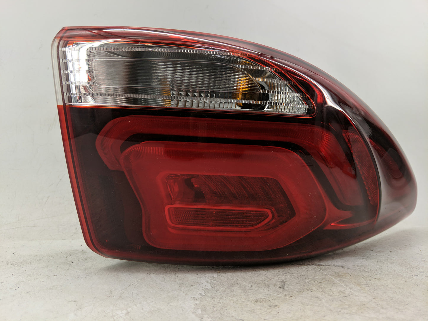 2017-2018 Hyundai Santa Fe Tail Light Assembly Driver Left OEM Fits Fits 2017 2018 OEM Used Auto Parts - Oemusedautoparts1.c