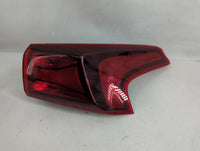 2017-2018 Hyundai Santa Fe Tail Light Assembly Passenger Right OEM Fits Fits 2017 2018 OEM Used Auto Parts - Oemusedautopart