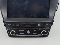 2017-2018 Hyundai Santa Fe Radio AM FM Cd Player Receiver Replacement P/N:96560-B8511NN5 Fits Fits 2017 2018 OEM Used Auto P