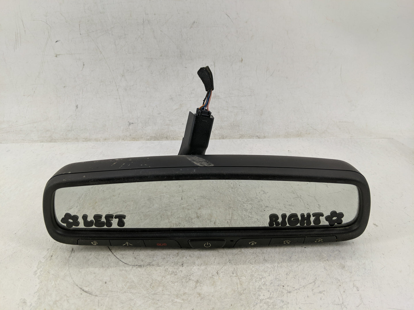 2013-2020 Hyundai Santa Fe Interior Rear View Mirror Replacement OEM P/N:4112A-1LMHL4 Fits OEM Used Auto Parts - Oemusedauto
