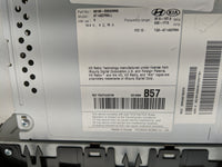 2017-2018 Hyundai Santa Fe Radio AM FM Cd Player Receiver Replacement P/N:96160-B8000NN5 Fits Fits 2017 2018 OEM Used Auto P
