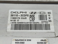 2017-2018 Hyundai Santa Fe PCM Engine Control Computer ECU ECM PCU OEM P/N:39110-3CDP0 Fits Fits 2017 2018 OEM Used Auto Par