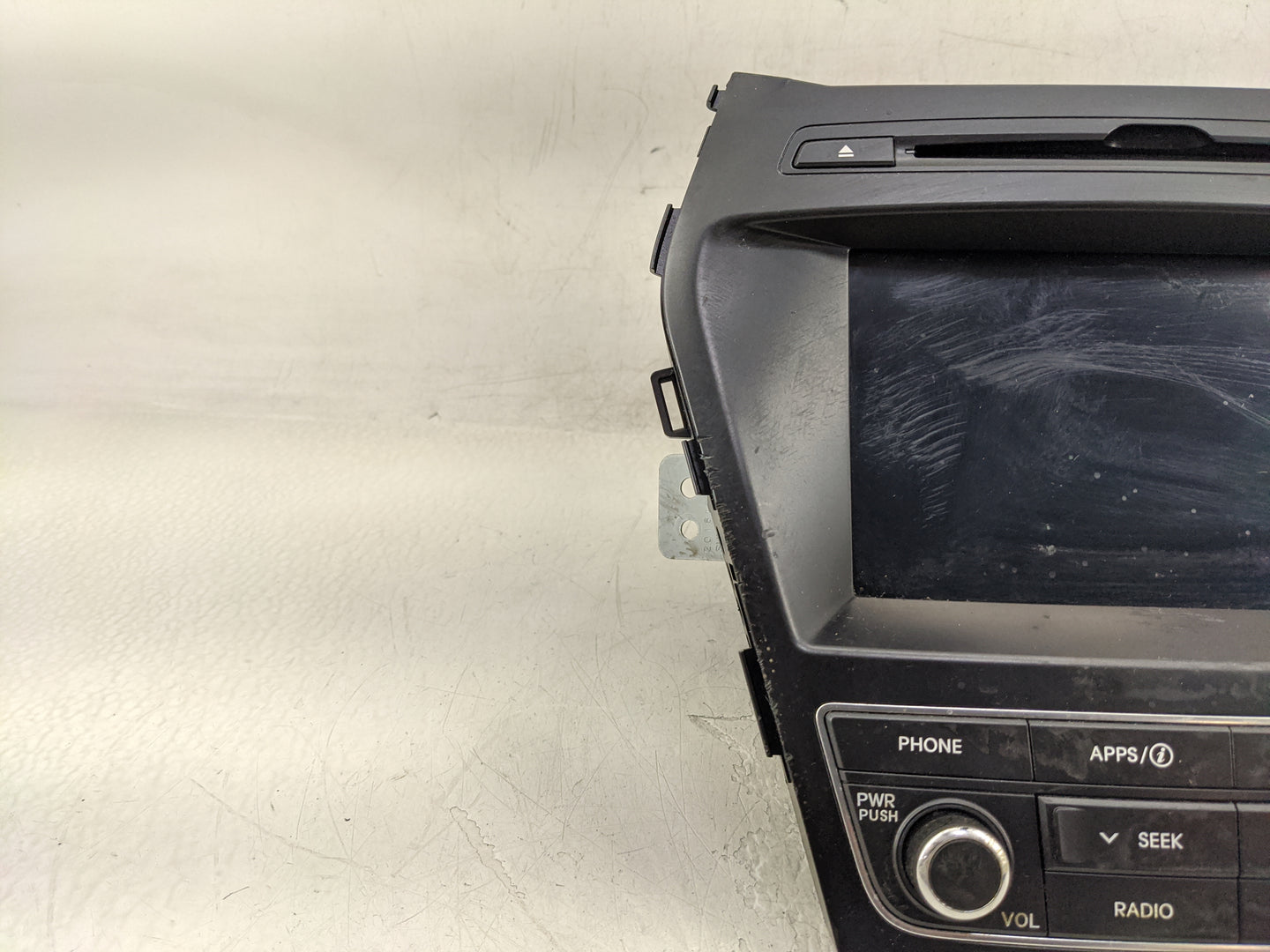 2017-2018 Hyundai Santa Fe Radio AM FM Cd Player Receiver Replacement P/N:96160-B8000NN5 Fits Fits 2017 2018 OEM Used Auto P