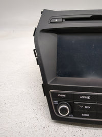 2017-2018 Hyundai Santa Fe Radio AM FM Cd Player Receiver Replacement P/N:6160-4Z0004X Fits Fits 2017 2018 OEM Used Auto Par