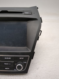 2017-2018 Hyundai Santa Fe Radio AM FM Cd Player Receiver Replacement P/N:6160-4Z0004X Fits Fits 2017 2018 OEM Used Auto Par