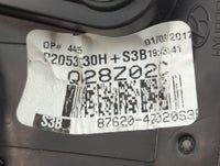 2017-2018 Hyundai Santa Fe Passenger Side View Mirror - Right Door Mirror OEM Used - Oemusedautoparts1.com