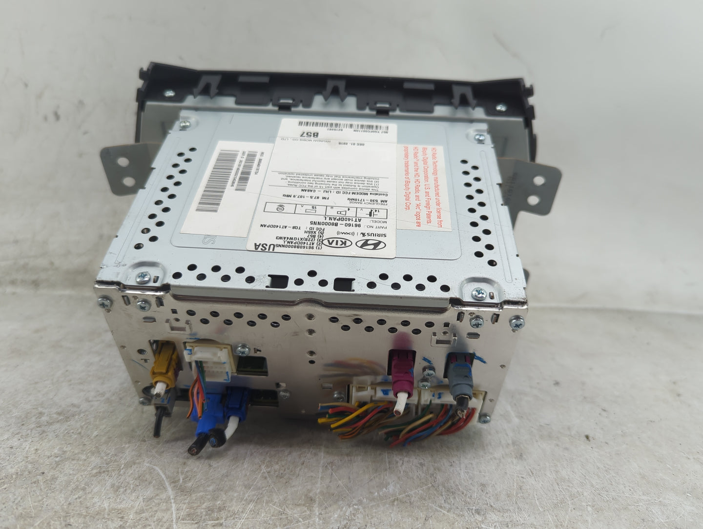 2017-2019 Hyundai Santa Fe Radio AM FM Cd Player Receiver Replacement P/N:96160-B8000NN5 AT140DPAN.L Fits Fits 2017 2018 201