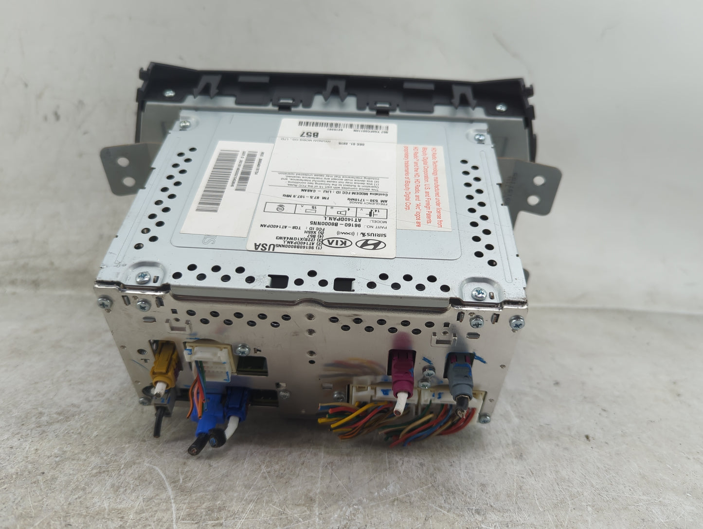 2017-2019 Hyundai Santa Fe Radio AM FM Cd Player Receiver Replacement P/N:96160-B8000NN5 AT140DPAN.L Fits Fits 2017 2018 201