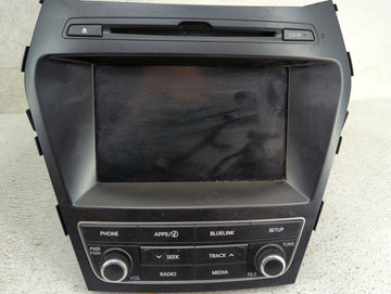 2017-2019 Hyundai Santa Fe Radio AM FM Cd Player Receiver Replacement P/N:AT140DPAN.L TQ8-AT140DPAN Fits Fits 2017 2018 2019