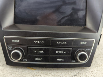 2017-2019 Hyundai Santa Fe Radio AM FM Cd Player Receiver Replacement P/N:AT140DPAN.L TQ8-AT140DPAN Fits Fits 2017 2018 2019 OEM Used Auto Parts