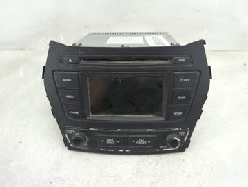 2017-2018 Hyundai Santa Fe Radio AM FM Cd Player Receiver Replacement P/N:96180-4Z6004X Fits Fits 2017 2018 OEM Used Auto Pa