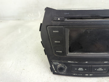 2017-2018 Hyundai Santa Fe Radio AM FM Cd Player Receiver Replacement P/N:96180-4Z6004X Fits Fits 2017 2018 OEM Used Auto Parts