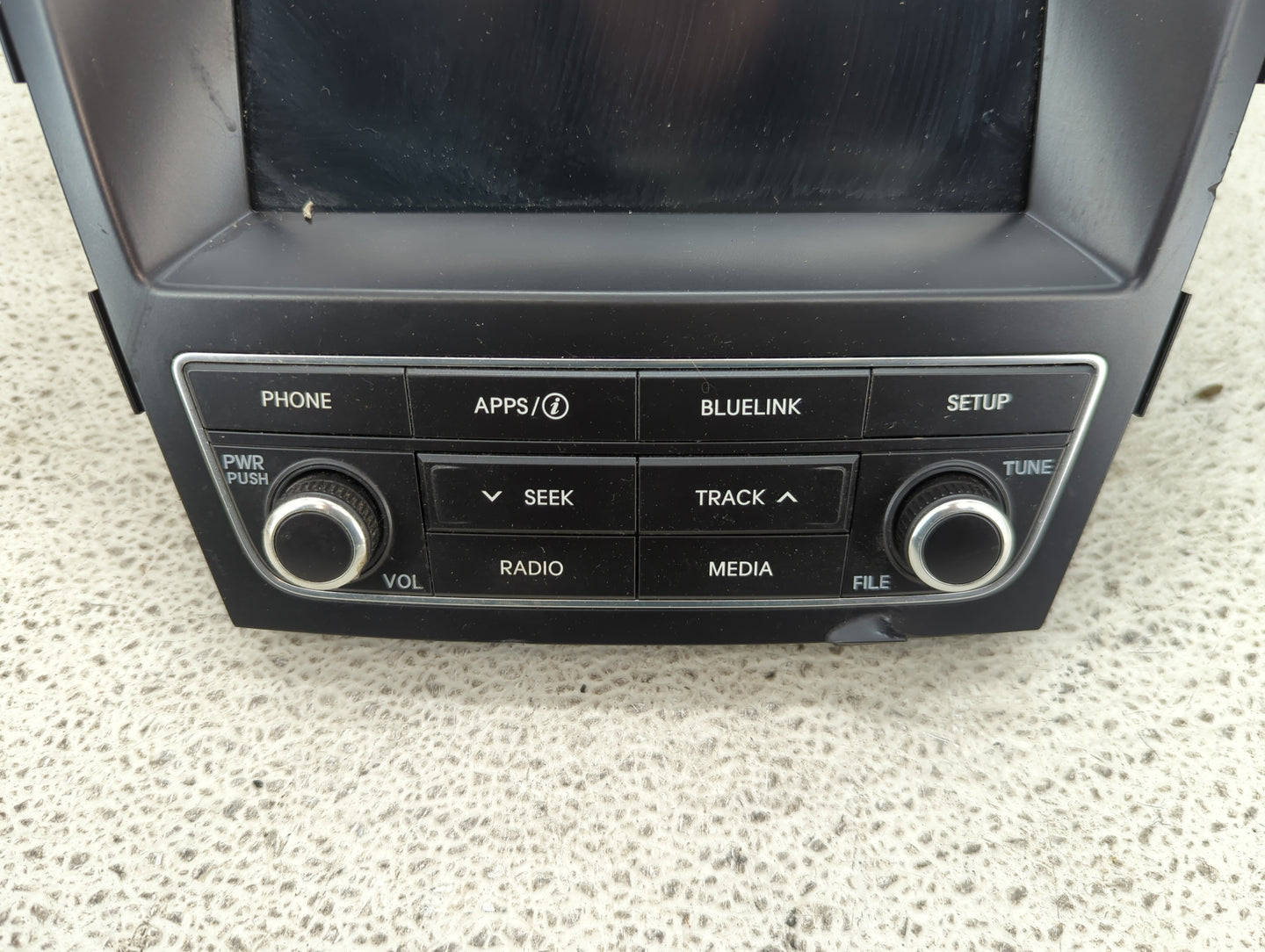 2013-2018 Hyundai Santa Fe Radio AM FM Cd Player Receiver Replacement P/N:96160-B8000NN5 AT140DPAN,L Fits OEM Used Auto Part