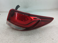 2017-2018 Hyundai Santa Fe Tail Light Assembly Passenger Right OEM P/N:92402-B86 Fits Fits 2017 2018 OEM Used Auto Parts - O