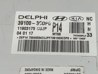 2017-2018 Hyundai Santa Fe PCM Engine Control Computer ECU ECM PCU OEM P/N:39100-3CDP0 11903175 Fits Fits 2017 2018 OEM Used