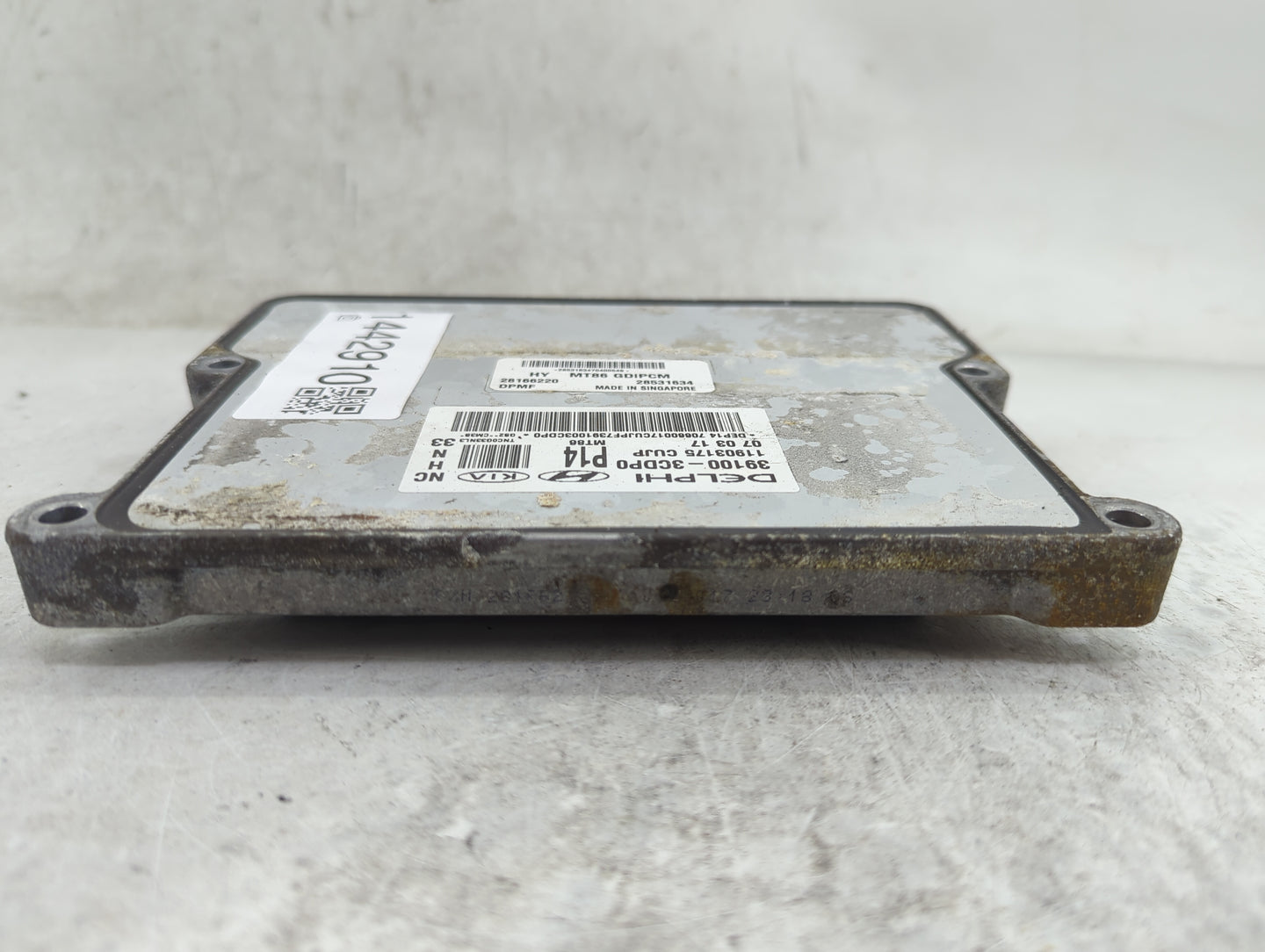 2017-2018 Hyundai Santa Fe PCM Engine Control Computer ECU ECM PCU OEM P/N:39100-3CDP0 11903175, 28166220 Fits Fits 2017 201