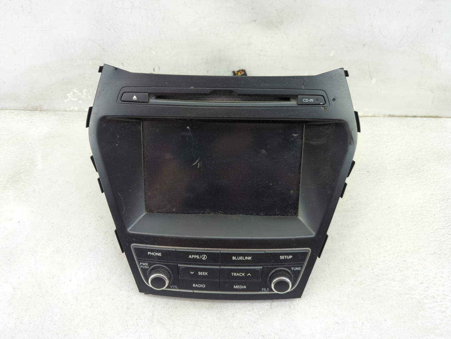 2017-2018 Hyundai Santa Fe Radio AM FM Cd Player Receiver Replacement P/N:96160-B8000NN5 AT140DPAN Fits Fits 2017 2018 OEM U