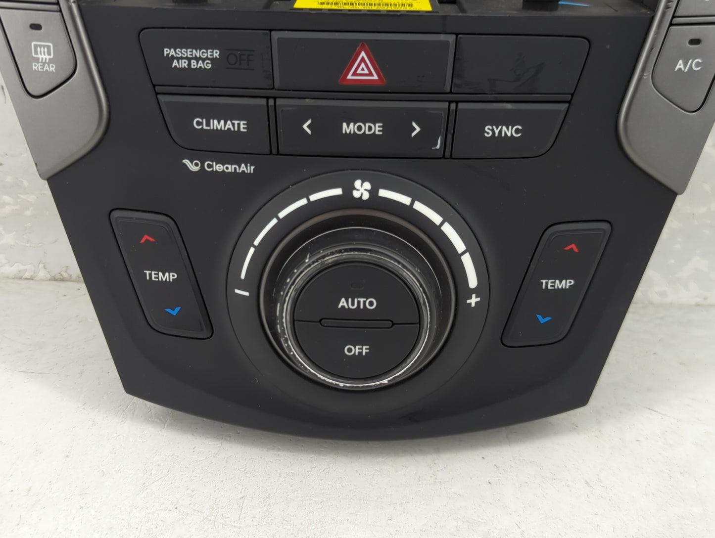2017-2018 Hyundai Santa Fe Climate Control Module Temperature AC/Heater Replacement P/N:97250-4ZEA0 C200MMGDA-01 Fits OEM Us