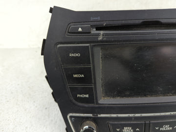 2017-2018 Hyundai Santa Fe Radio AM FM Cd Player Receiver Replacement P/N:961804Z6004X AM1B1DPAN Fits Fits 2017 2018 OEM Used Auto Parts