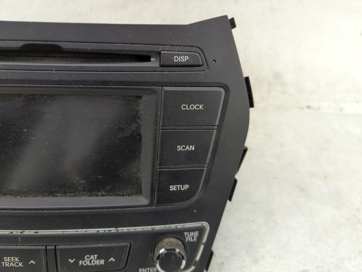 2017-2018 Hyundai Santa Fe Radio AM FM Cd Player Receiver Replacement P/N:961804Z6004X AM1B1DPAN Fits Fits 2017 2018 OEM Use