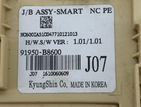 2017-2018 Hyundai Santa Fe Body Control Module Bcm Inner Cabin Fuse Box - Oemusedautoparts1.com