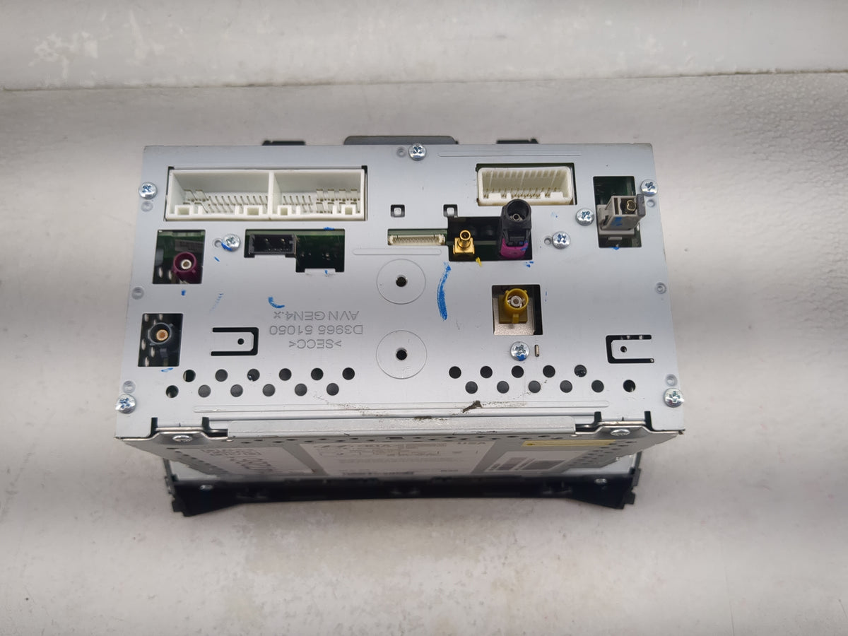2017 Hyundai Santa Fe Radio AM FM Cd Player Receiver Replacement P/N:96560-B8510NN5 AT240DPAN, D3965 51050 Fits OEM Used Aut