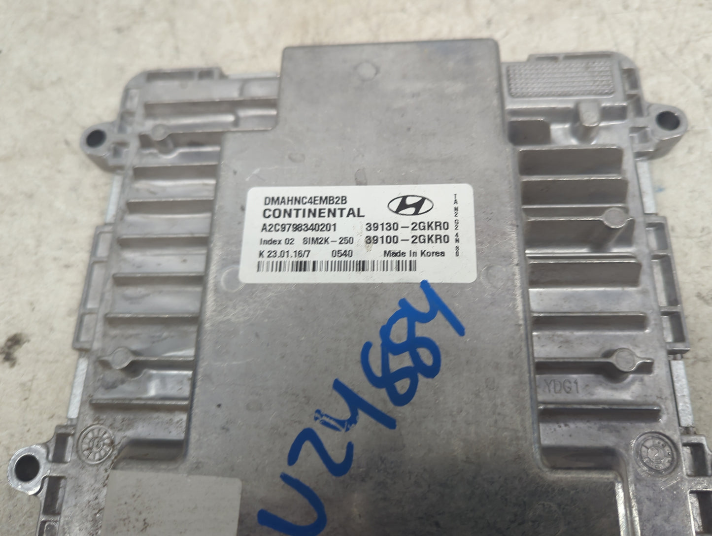2017 Hyundai Santa Fe PCM Engine Control Computer ECU ECM PCU OEM P/N:39130-2GKR0 39100-2GKR0, A2C9798340201, DMAHNC4EMB2B F