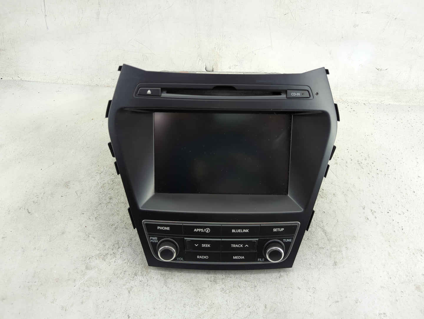 2017-2019 Hyundai Santa Fe Radio AM FM Cd Player Receiver Replacement P/N:TQ8-AT140DPAN S288101, B57 Fits Fits 2017 2018 201