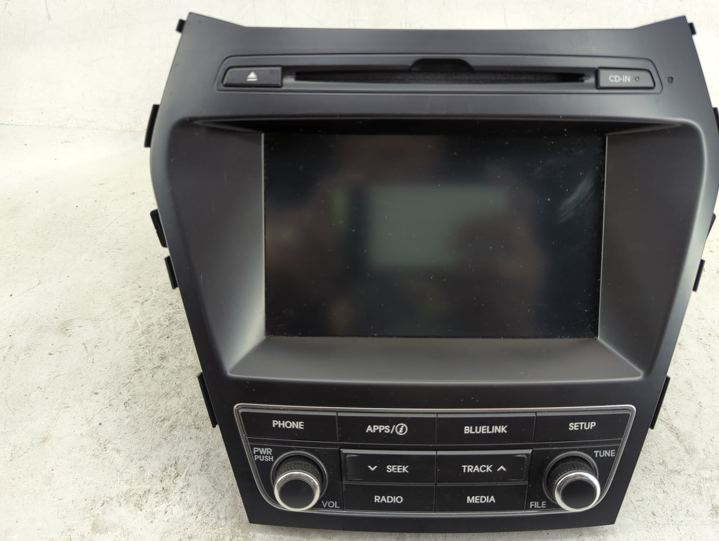 2017-2019 Hyundai Santa Fe Radio AM FM Cd Player Receiver Replacement P/N:TQ8-AT140DPAN S288101, B57 Fits Fits 2017 2018 201
