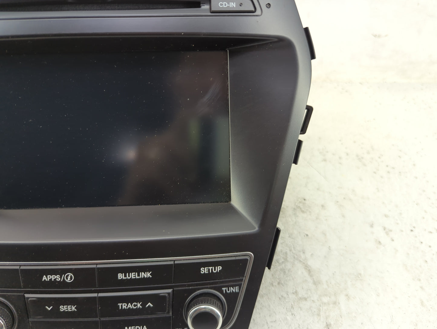 2017-2019 Hyundai Santa Fe Radio AM FM Cd Player Receiver Replacement P/N:TQ8-AT140DPAN S288101, B57 Fits Fits 2017 2018 201