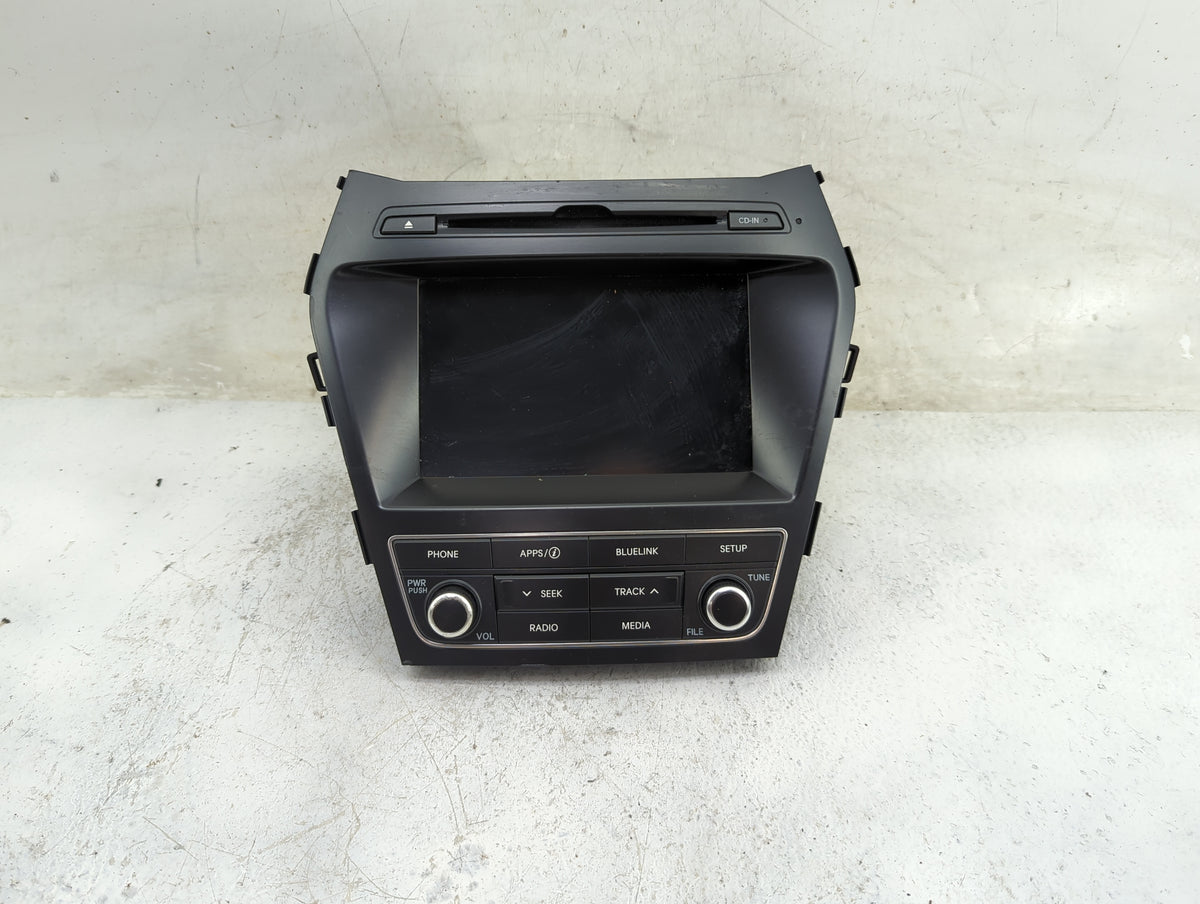 2017-2019 Hyundai Santa Fe Radio AM FM Cd Player Receiver Replacement P/N:96160-B8000NN5 AT140DPAN.L Fits Fits 2017 2018 201
