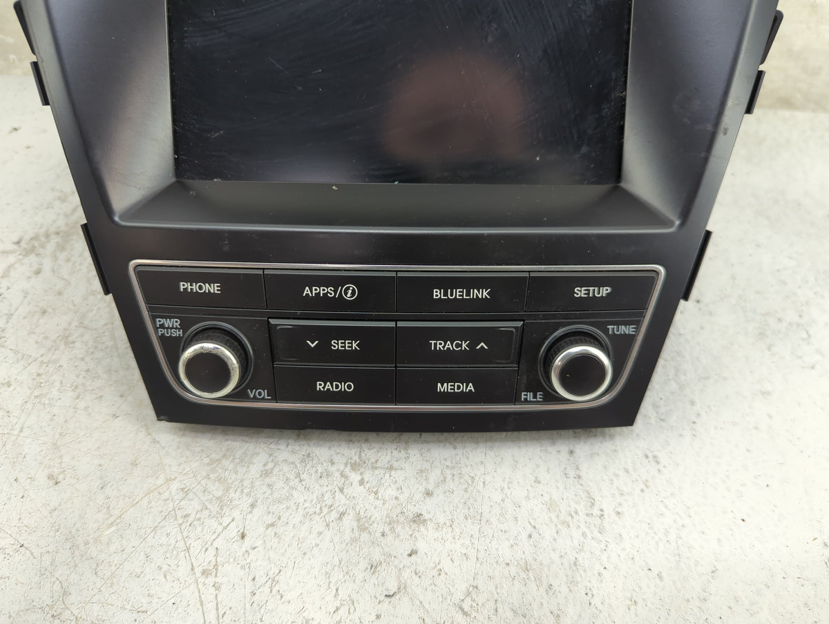 2017-2019 Hyundai Santa Fe Radio AM FM Cd Player Receiver Replacement P/N:96160-B8000NN5 AT140DPAN.L Fits Fits 2017 2018 201