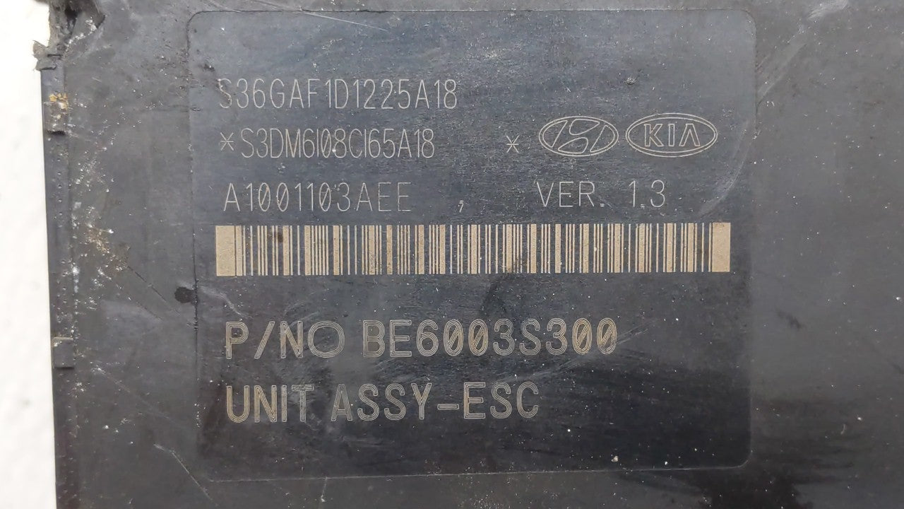 2017-2018 Hyundai Santa Fe ABS Pump Control Module Replacement P/N:58920-4Z300 BE6003S300 Fits Fits 2017 2018 OEM Used Auto 