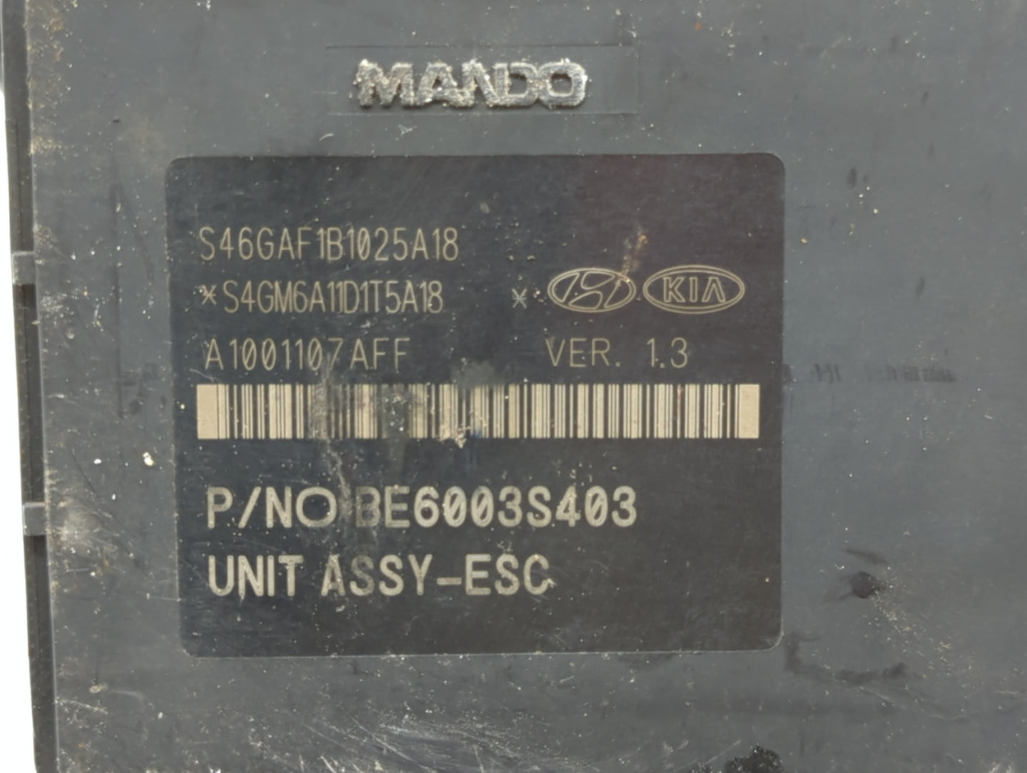 2017-2018 Hyundai Santa Fe ABS Pump Control Module Replacement P/N:58920-B8AC0 Fits Fits 2017 2018 OEM Used Auto Parts - Oem