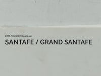2017 Hyundai Santa Fe Owners Manual Book Guide OEM Used Auto Parts - Oemusedautoparts1.com