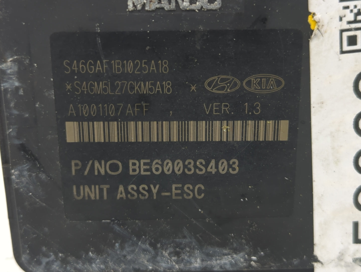 2017-2018 Hyundai Santa Fe ABS Pump Control Module Replacement P/N:58920-B8AC0 Fits Fits 2017 2018 OEM Used Auto Parts - Oem