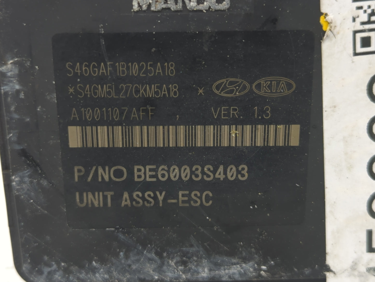 2017-2018 Hyundai Santa Fe ABS Pump Control Module Replacement P/N:58920-B8AC0 Fits Fits 2017 2018 OEM Used Auto Parts - Oem