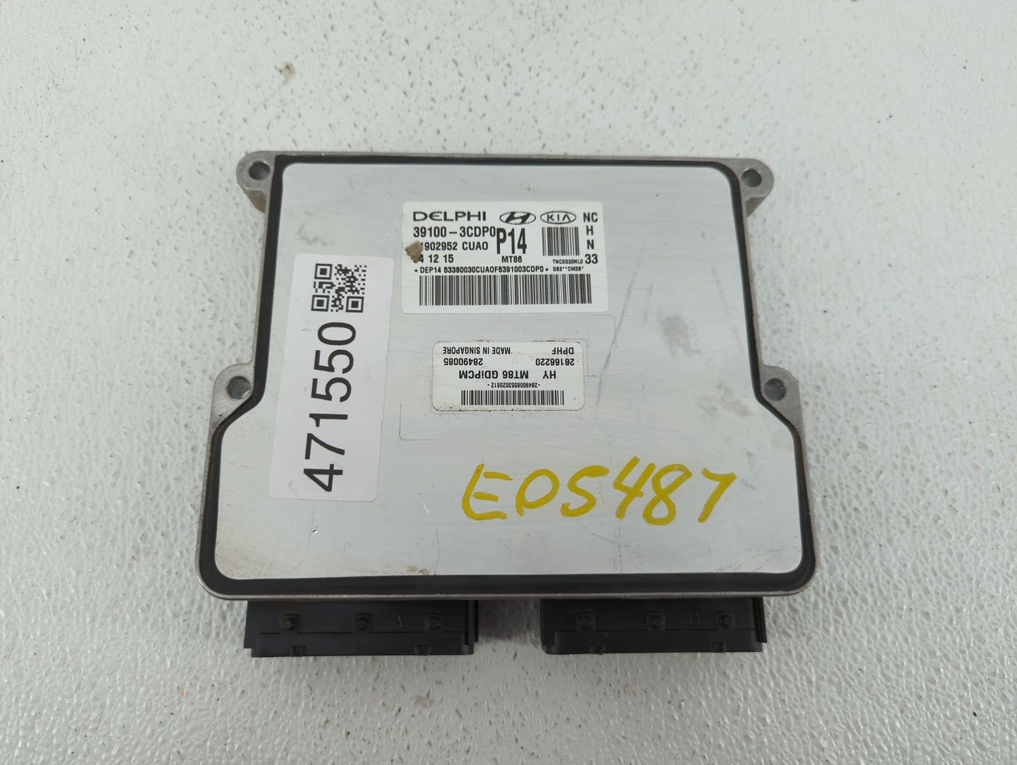 2017-2018 Hyundai Santa Fe PCM Engine Control Computer ECU ECM PCU OEM P/N:39110-3CDP0 39100-3CDP1 Fits Fits 2017 2018 OEM U