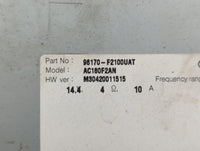 2013-2018 Hyundai Santa Fe Am Fm Cd Player Radio Receiver 518404 - Oemusedautoparts1.com