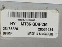 2017-2018 Hyundai Santa Fe PCM Engine Control Computer ECU ECM PCU OEM P/N:39100-3CDP0 Fits Fits 2017 2018 OEM Used Auto Par