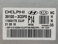 2017-2018 Hyundai Santa Fe PCM Engine Control Computer ECU ECM PCU OEM P/N:39100-3CDP0 Fits Fits 2017 2018 OEM Used Auto Par