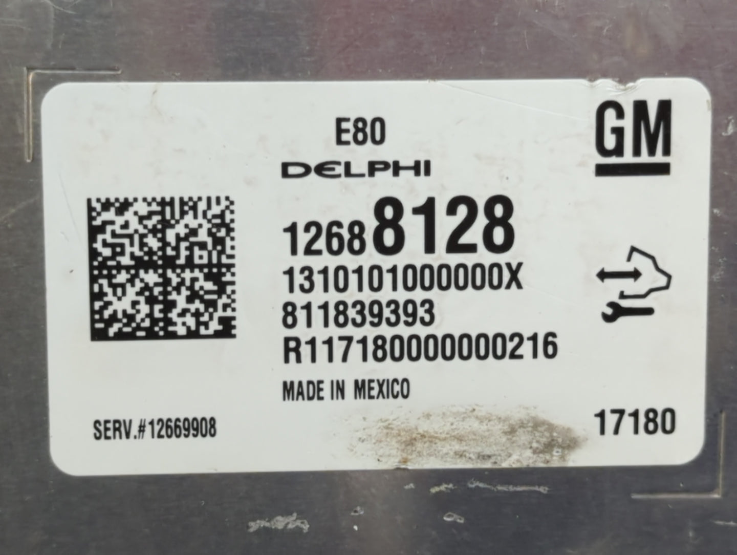 2017-2018 Hyundai Santa Fe PCM Engine Control Computer ECU ECM PCU OEM P/N:12669908 12688128 Fits Fits 2017 2018 OEM Used Au
